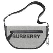 Pre-owned Fabric shoulder-bags Burberry Vintage , White , Dames