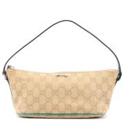 Pre-owned Cotton handbags Gucci Vintage , Beige , Dames