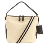 Pre-owned Leather shoulder-bags Bally Pre-owned , Beige , Dames