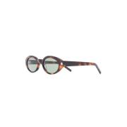SL 567 002 Sunglasses Saint Laurent , Brown , Dames
