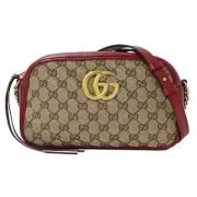 Pre-owned Fabric gucci-bags Gucci Vintage , Beige , Dames