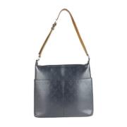 Pre-owned Fabric louis-vuitton-bags Louis Vuitton Vintage , Blue , Dam...