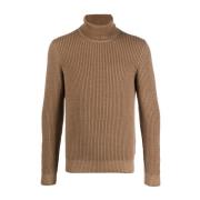 Turtlenecks Lardini , Brown , Heren