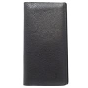 Pre-owned Leather wallets Louis Vuitton Vintage , Black , Dames