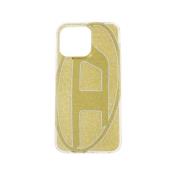 Hoesje voor iPhone 15 Pro Max Diesel , Yellow , Unisex