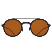 Zwart Gepolariseerde Zonnebril Hemlock Mykita , Black , Unisex