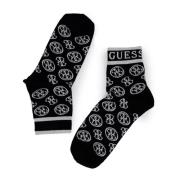 Sportieve Katoenen Sokken Herfst/Winter Collectie Guess , Black , Dame...