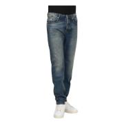 Heren Lange Jeans Broek John Richmond , Blue , Heren