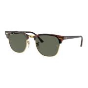 Klassieke Clubmaster Zonnebril Ray-Ban , Brown , Heren