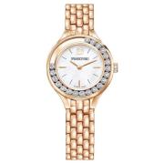 Lovely Crystals Mini Roségoud Horloge Swarovski , White , Dames