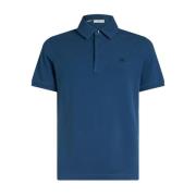 Blauw Polo Shirt Pegasus Logo Etro , Blue , Heren