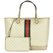 Pre-owned Fabric gucci-bags Gucci Vintage , Beige , Dames