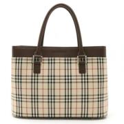 Pre-owned Fabric totes Burberry Vintage , Multicolor , Dames