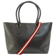 Pre-owned Leather totes Bally Pre-owned , Black , Dames