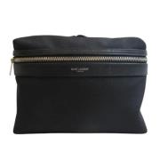 Pre-owned Fabric shoulder-bags Yves Saint Laurent Vintage , Black , Da...