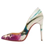 Pre-owned Canvas heels Christian Louboutin Pre-owned , Multicolor , Da...