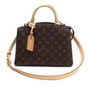 Pre-owned Fabric louis-vuitton-bags Louis Vuitton Vintage , Brown , Da...