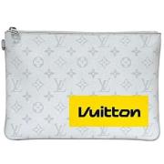 Pre-owned Fabric louis-vuitton-bags Louis Vuitton Vintage , White , Da...