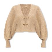 Geribbelde cardigan 'Casella' Cult Gaia , Beige , Dames