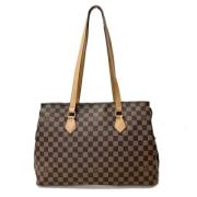 Pre-owned Fabric totes Louis Vuitton Vintage , Brown , Dames