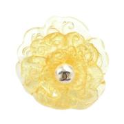 Pre-owned Fabric chanel-jewelry Chanel Vintage , Yellow , Dames