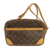 Pre-owned Canvas louis-vuitton-bags Louis Vuitton Vintage , Brown , Da...