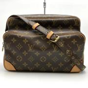 Pre-owned Canvas shoulder-bags Louis Vuitton Vintage , Brown , Dames