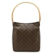 Pre-owned Canvas louis-vuitton-bags Louis Vuitton Vintage , Brown , Da...