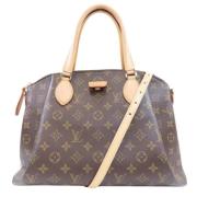 Pre-owned Fabric louis-vuitton-bags Louis Vuitton Vintage , Brown , Da...