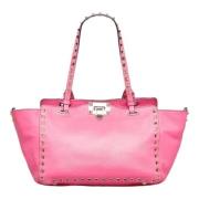 Pre-owned Fabric handbags Valentino Vintage , Pink , Dames