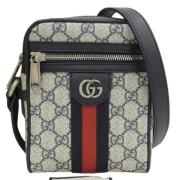 Pre-owned Fabric gucci-bags Gucci Vintage , Gray , Dames