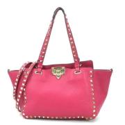 Pre-owned Fabric handbags Valentino Vintage , Pink , Dames