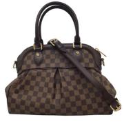 Pre-owned Fabric louis-vuitton-bags Louis Vuitton Vintage , Brown , Da...