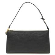 Pre-owned Fabric louis-vuitton-bags Louis Vuitton Vintage , Black , Da...