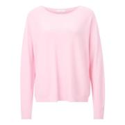 Naadloze boothals top Rich & Royal , Pink , Dames