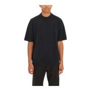 Zwarte Tommy T-shirt Rick Owens , Black , Heren