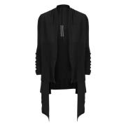 Wollen Cardigan Rick Owens , Black , Dames