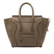 Pre-owned Leather celine-bags Celine Vintage , Brown , Dames