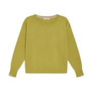 Lente Boothals Trui Maliparmi , Green , Dames