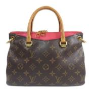 Pre-owned Fabric louis-vuitton-bags Louis Vuitton Vintage , Brown , Da...