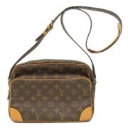 Pre-owned Canvas louis-vuitton-bags Louis Vuitton Vintage , Brown , Da...