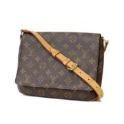 Pre-owned Canvas shoulder-bags Louis Vuitton Vintage , Brown , Dames