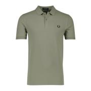 Groene poloshirt korte mouw Fred Perry , Green , Heren