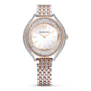 Kristal Aura Horloge - Elegant Roségoud Swarovski , Multicolor , Dames