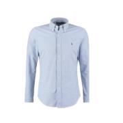 Slim Oxford Overhemd - Blauw Ralph Lauren , Blue , Heren