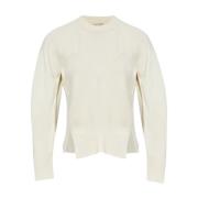 Witte Chevron Korset Trui Alexander McQueen , White , Dames