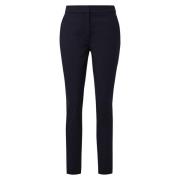 Slim Viscose Mix Hose Comma , Blue , Dames