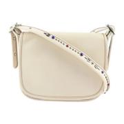 Pre-owned Leather shoulder-bags Coach Pre-owned , Beige , Dames