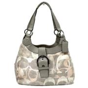 Pre-owned Fabric handbags Coach Pre-owned , Beige , Dames