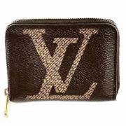 Pre-owned Leather wallets Louis Vuitton Vintage , Brown , Dames